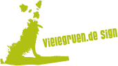 vielegruen.de sign Logo